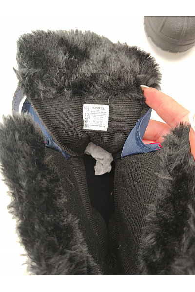 Sorel Dětské zimní sněhule s kožíškem na suchý zip Vel. US 10 | Sorel | obrázek 9