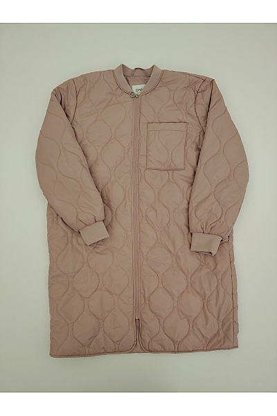 ONLY Růžová prošívaná přechodná bunda bomber střihu Velikost L | ONLY | obrázek 2