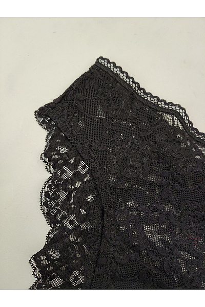 La Senza Černé krajkové kalhotky luxusní | La Senza | obrázek 3