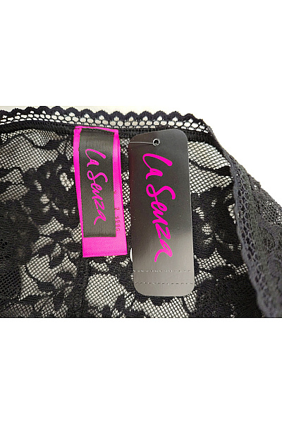 La Senza Černé krajkové kalhotky luxusní | La Senza | obrázek 5