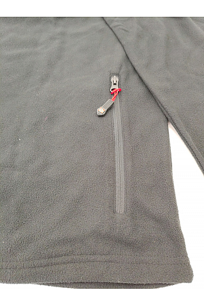 Geographical Norway Pánská černá sportovní mikina na zip se stojáčkem Vel. EU XXXL | Geographical Norway | obrázek 3