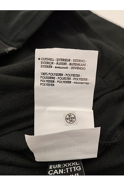 Geographical Norway Pánská černá sportovní mikina na zip se stojáčkem Vel. EU XXXL | Geographical Norway | obrázek 6