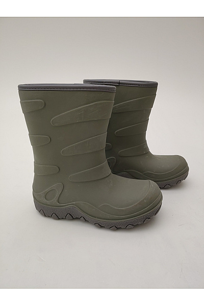 Mikk-line Dětské khaki gumáky do deště Vel. EU 30 | mikk-line | obrázek 2