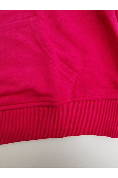 Zwillingsherz Dívčí růžová mikina s kapucí a nápisem Vel. L/XL | Zwillingsherz | obrázek 3