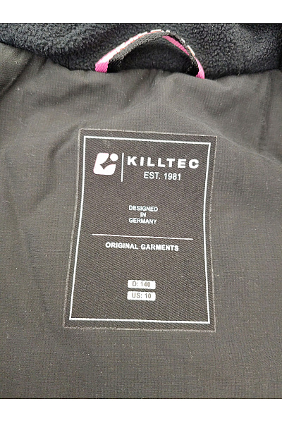 Killtec Dívčí černá outdoorová zimní bunda Vel. DE 140 | killtec | obrázek 6