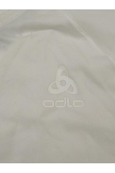 ODLO Bílé funkční sportovní tričko s krátkým rukávem a kulatým výstřihem Vel. M | ODLO | obrázek 5