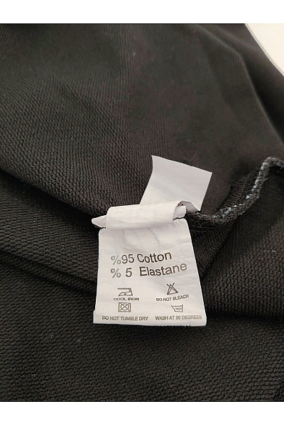 MILANO Dámská černá bavlněná mikina oversized bez potisku Velikost XL | MILANO | obrázek 7