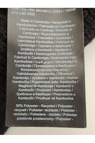 VERO MODA Černý pletený dámský rolák oversized střihu Velikost XL | VERO MODA | obrázek 4