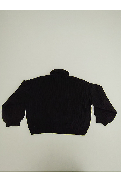 VERO MODA Černý pletený dámský rolák oversized střihu Velikost XL | VERO MODA | obrázek 8