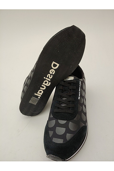 DESIGUAL tenisky Pegaso Logomania Černé Vel. EU 41 | DESIGUAL | obrázek 6
