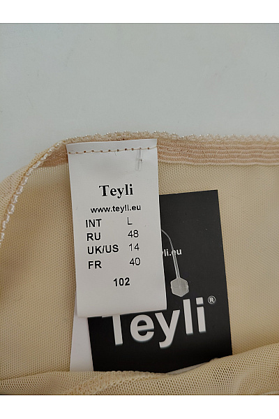 TEYLI Béžové dámské kalhotky luxusní | TEYLI | obrázek 4