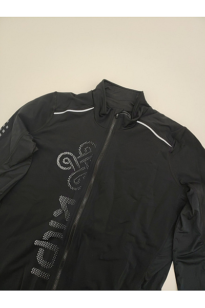 Kilpi Černá pánská sportovní funkční mikina na zip s dlouhým rukávem Vel. XXL | kilpi | obrázek 4