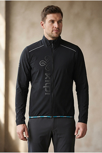Kilpi Černá Pánská Sportovní Funkční Mikina Na Zip S Dlouhým Rukávem Vel. XXL