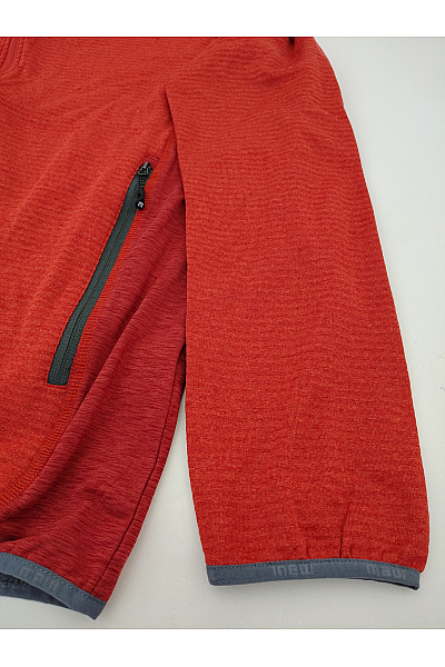 MAC Červená sportovní funkční mikina na zip Velikost DE 56 | MAC | obrázek 3