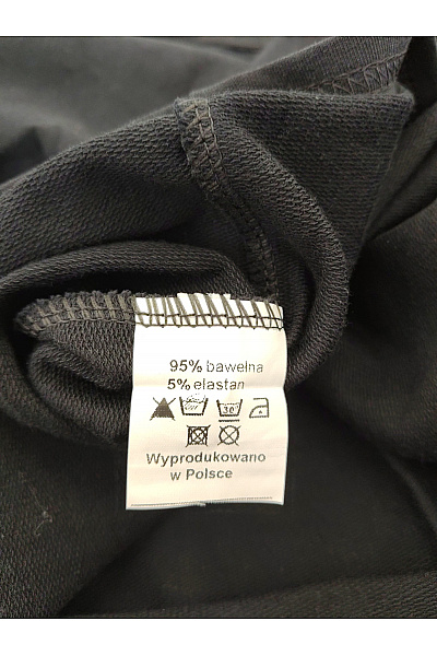 Makadamia Černý bavlněný oversized komplet Vel. EU 44/46 | Makadamia | obrázek 10