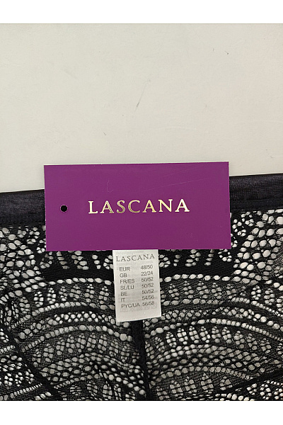 Lasca Černé krajkové kalhotky luxusní Velikost EU 48/50 | Lasca | obrázek 6
