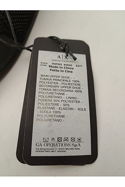 ARMANI Černobílé dámské pantofle nazouváky letní volnočasové Vel. 39 | ARMANI | obrázek 9