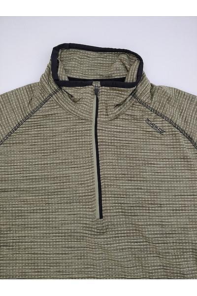 Une Hautre Couture Pánský khaki sportovní pulovr se stojáčkem na zip Velikost EU 56 | Une Hautre Couture | obrázek 4