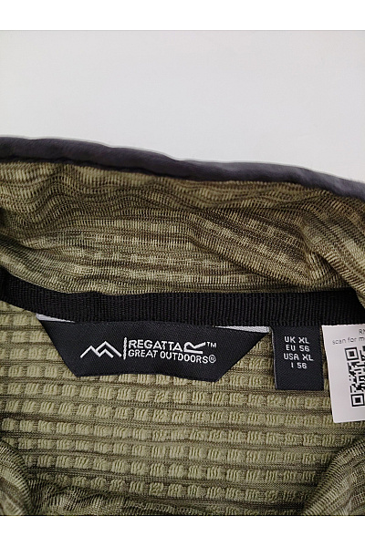 Une Hautre Couture Pánský khaki sportovní pulovr se stojáčkem na zip Velikost EU 56 | Une Hautre Couture | obrázek 7
