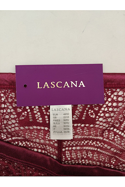 Lasca Luxusní krajkové kalhotky vínové Vel. EU 48/50 | Lasca | obrázek 6
