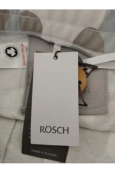 RÖSCH Bavlněné tepláky s květovaným vzorem Vel. DE 36 | RÖSCH | obrázek 6