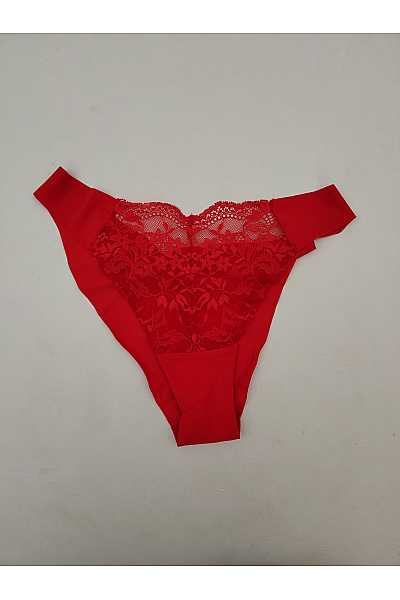 La Senza Červené luxusní krajkové kalhotky Velikost XS/TP | La Senza | obrázek 2
