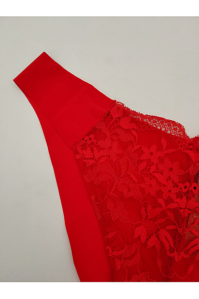 La Senza Červené luxusní krajkové kalhotky Velikost XS/TP | La Senza | obrázek 4