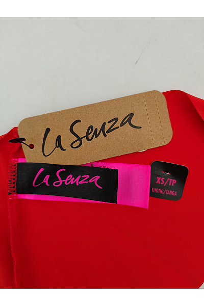 La Senza Červené luxusní krajkové kalhotky Velikost XS/TP | La Senza | obrázek 7