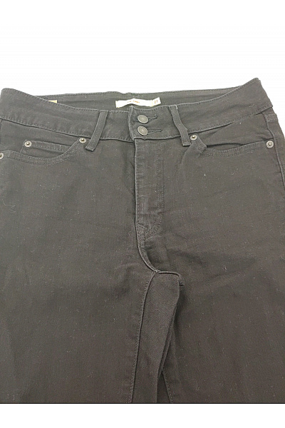 LEVIS Dámské černé úzké džíny Velikost US 27 | LEVIS | obrázek 5