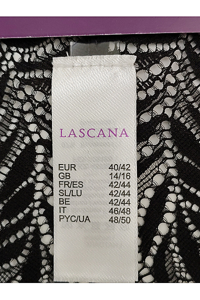 Lasca Černé luxusní krajkové kalhotky s ozdobným detailem Vel. EU 40/42 | Lasca | obrázek 8