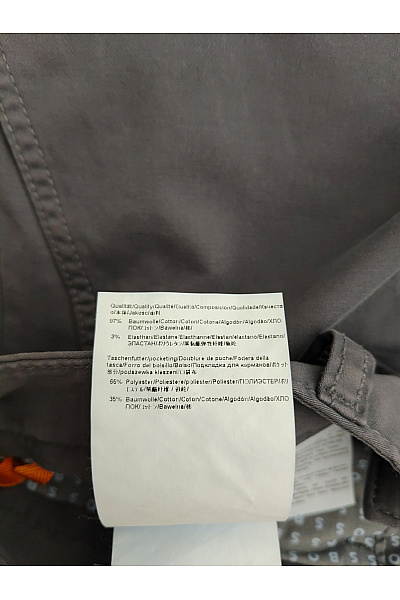 Hugo Boss Pánské bavlněné chinos kalhoty modré Vel. US W34 L32 | Hugo Boss | obrázek 8