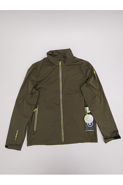 Killtec Pánská khaki sportovní větrová bunda se zipem Velikost XL | killtec | obrázek 2