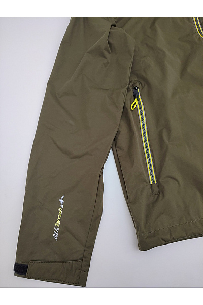 Killtec Pánská khaki sportovní větrová bunda se zipem Velikost XL | killtec | obrázek 6