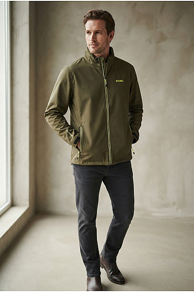 Killtec Pánská Khaki Sportovní Větrová Bunda Se Zipem Velikost XL
