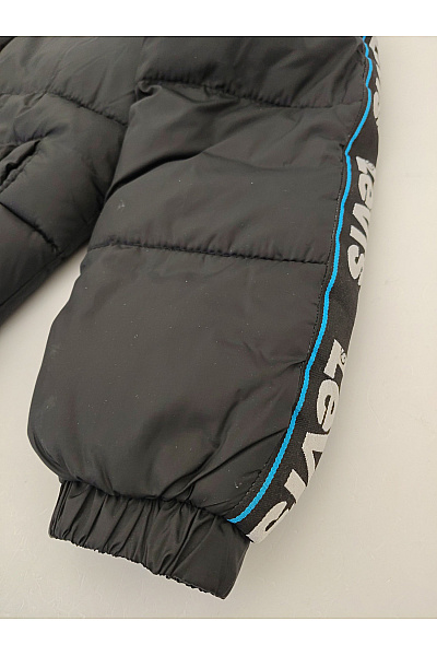 LEVIS Černá chlapecká prošívaná zimní bunda outdoor Vel. EU 10A / 140 CM | LEVIS | obrázek 2