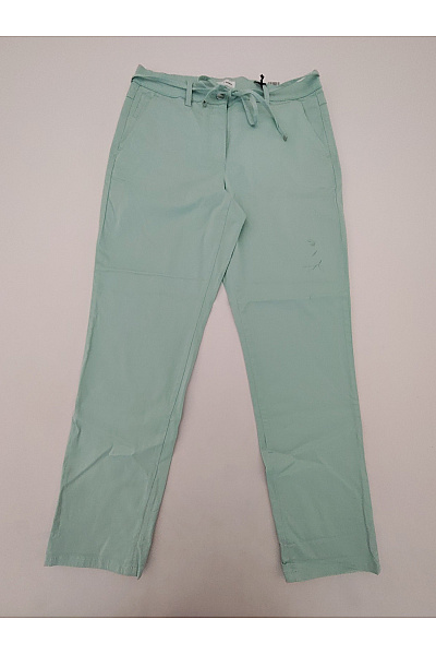 GERRY WEBER Zelené bavlněné chino kalhoty s kapsami na zavazování Vel. EU 40R | GERRY WEBER | obrázek 2