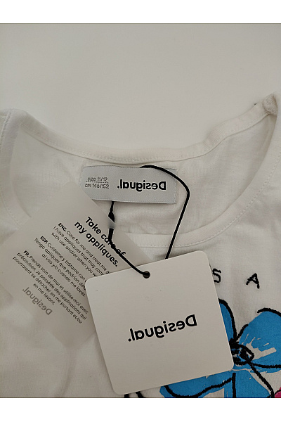DESIGUAL Dívčí šaty s potiskem a tylovou sukní Vel. 11/12 | DESIGUAL | obrázek 7