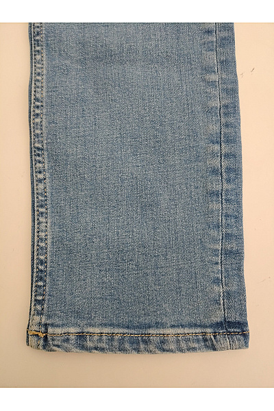 JACK & JONES Pánské modré bavlněné džíny slim fit Velikost EU 30/32 | JACK & JONES | obrázek 3
