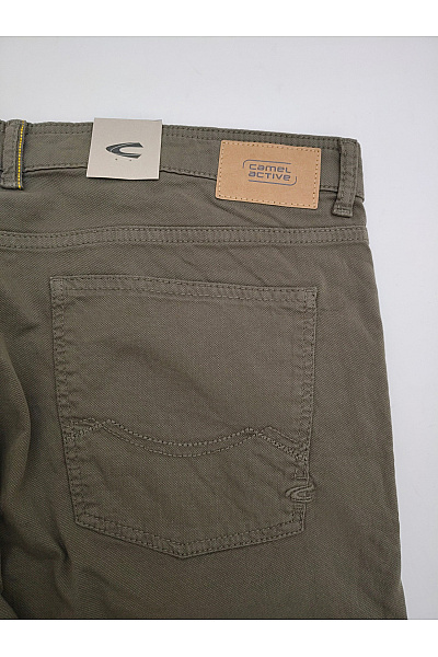 Camel active Pánské bavlněné chinos kalhoty khaki rovné Vel. 38/34 | camel active | obrázek 8
