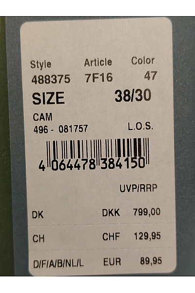 Camel active Pánské modré bavlněné chinos kalhoty | camel active | obrázek 7