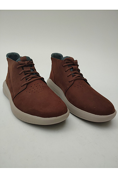 Timberland Pánské hnědé kotníkové kožené vycházkové šněrovací boty | Timberland | obrázek 2