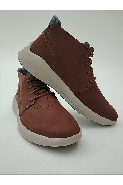 Timberland Pánské hnědé kotníkové kožené vycházkové šněrovací boty | Timberland | obrázek 5