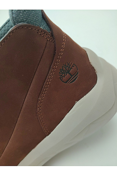 Timberland Pánské hnědé kotníkové kožené vycházkové šněrovací boty | Timberland | obrázek 10