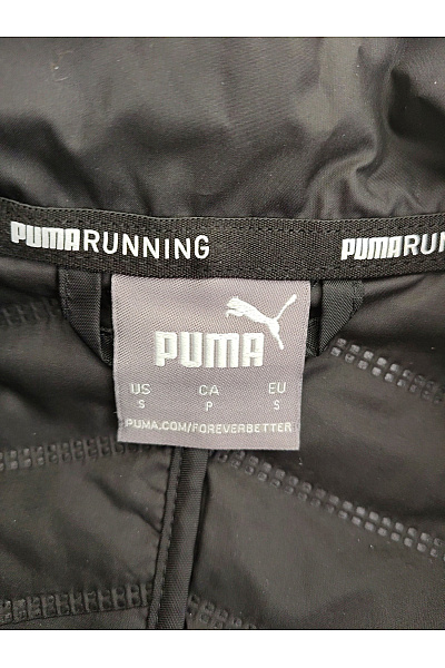 Puma Černá sportovní prošívaná zateplená vesta bez rukávů se zapínáním | Puma | obrázek 6