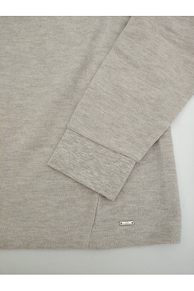 TOM TAILOR Béžová dámská mikina s kapucí a raglánovým rukávem basic Vel. US XL | TOM TAILOR | obrázek 3