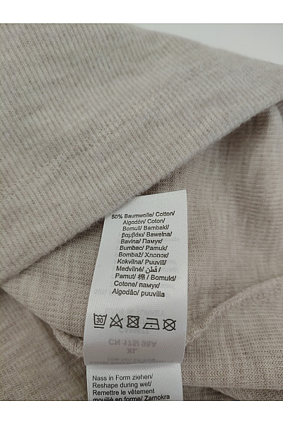 TOM TAILOR Béžová dámská mikina s kapucí a raglánovým rukávem basic Vel. US XL | TOM TAILOR | obrázek 7
