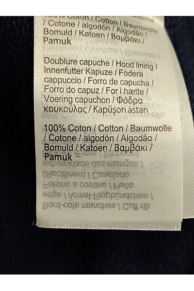 LACOSTE Pánská bavlněná mikina na zip s kapucí a výšivkou Velikost XL | LACOSTE | obrázek 8