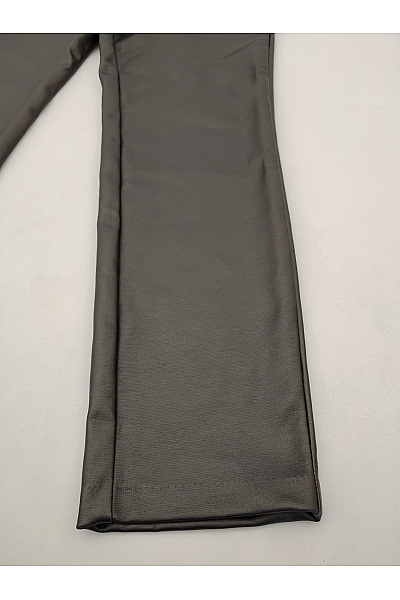 VERO MODA Černé dámské koženkové kalhoty s vysokým pasem a kapsami Velikost US XS/32 | VERO MODA | obrázek 3