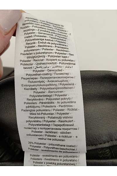 VERO MODA Černé dámské koženkové kalhoty s vysokým pasem a kapsami Velikost US XS/32 | VERO MODA | obrázek 7