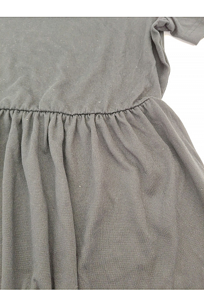 VERO MODA Černé dámské basic tričko s krátkým rukávem a volánem Vel. EU XS | VERO MODA | obrázek 3